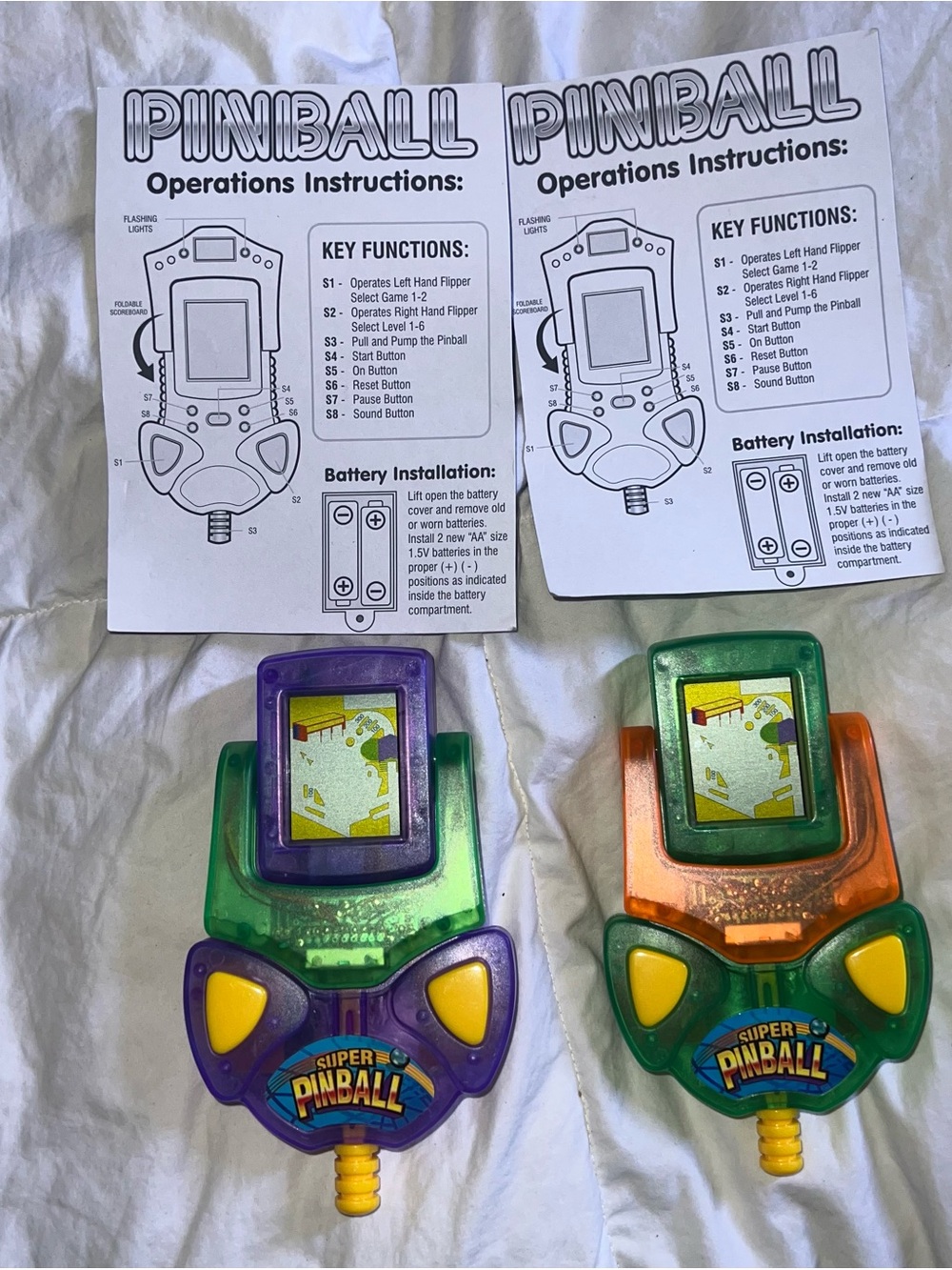 Westminister Super Pinball Handheld Video Game